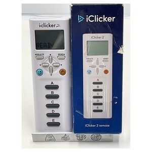 iClicker 2 Student Response Remote LCD Display Wireless